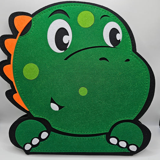 Felt Quiet Book - Dinasaur