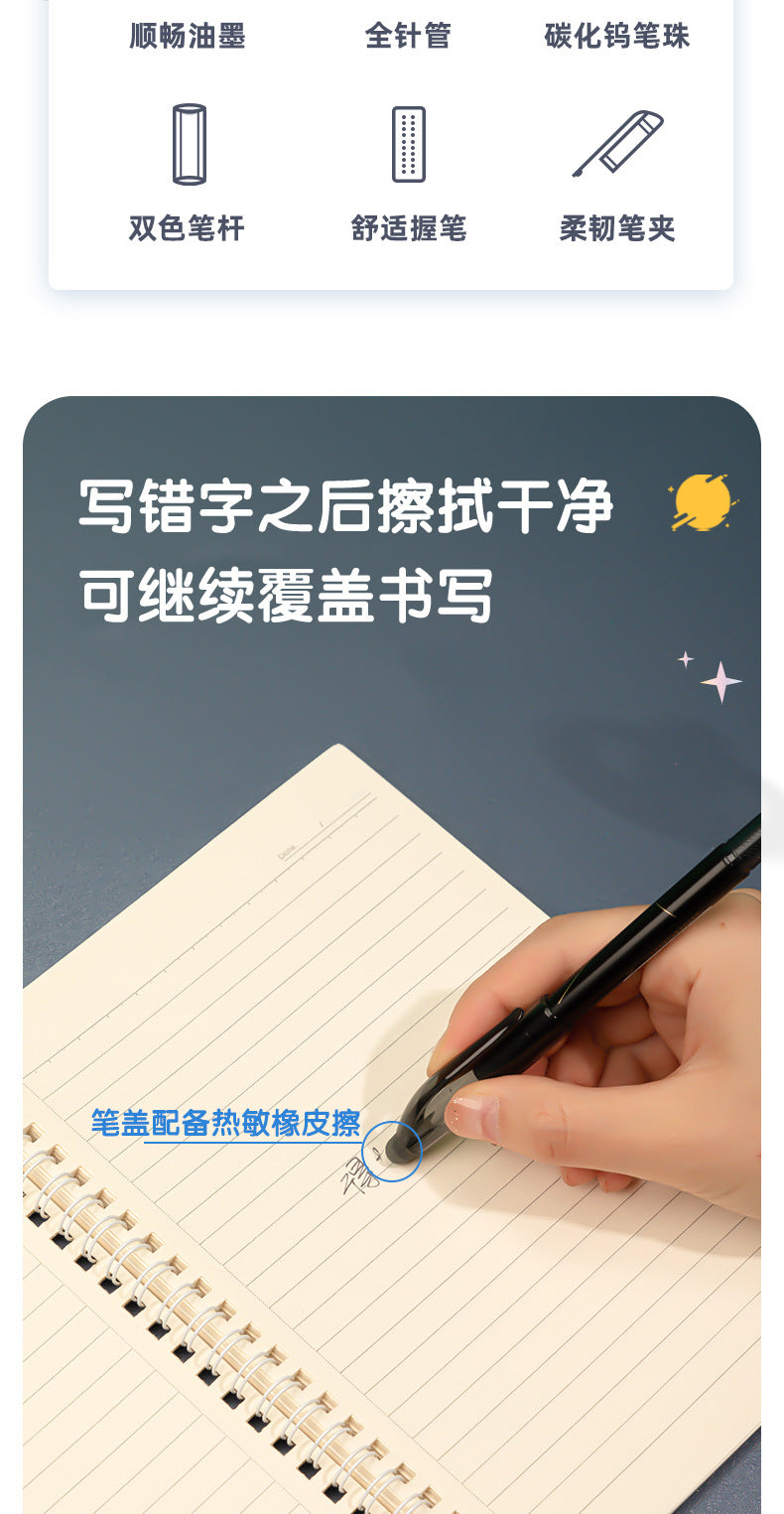 Erasable Gel Ink Pen