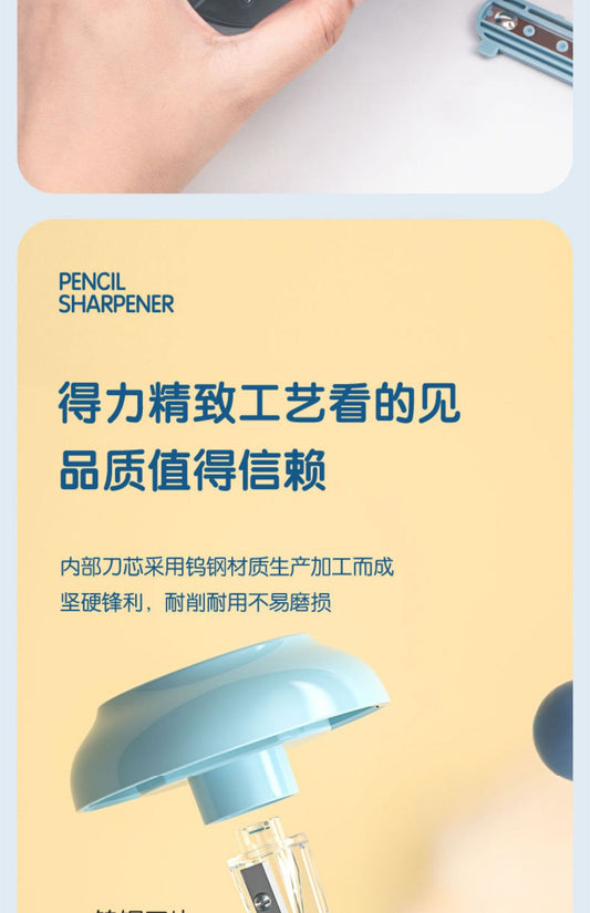 Electric Pencil Sharpener- Battery&USB Power