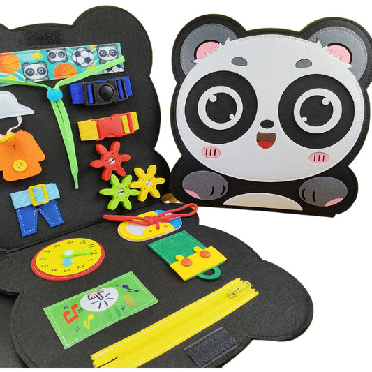 Felt Quiet Book -Panda