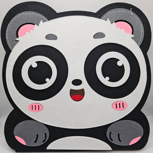 Felt Quiet Book -Panda