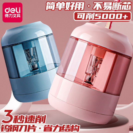 Electric Pencil Sharpener -Battery Power-Blue