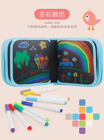 Portable Blackboard Drawing Pad - Bird