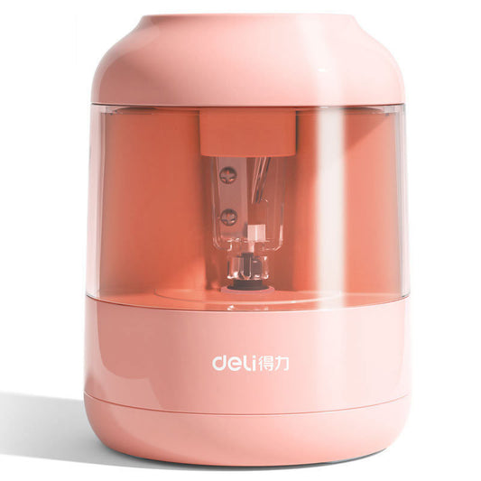 Electric Pencil Sharpener - Battery Power- Pink