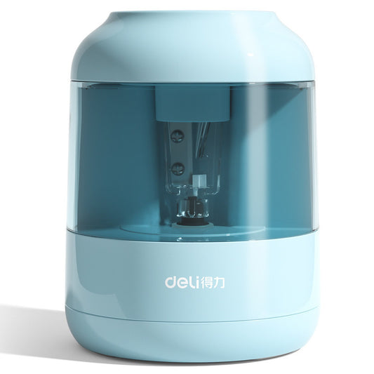 Electric Pencil Sharpener -Battery Power-Blue