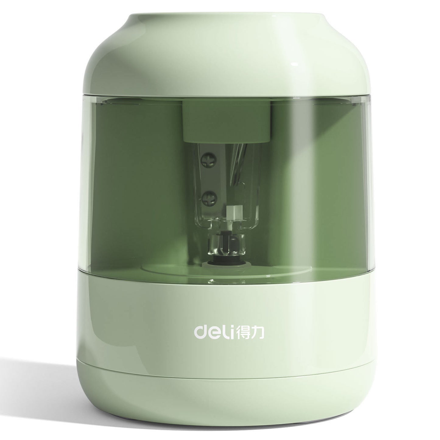 Electric Pencil Sharpener -Battery Power-Green