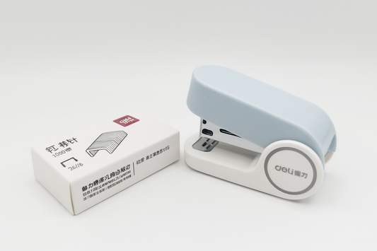 Stapler- Small - Blue&White